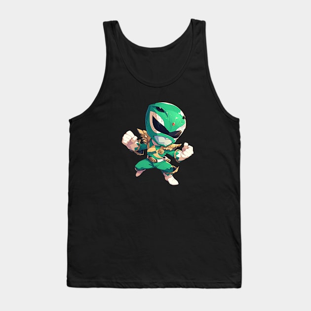 green ranger Tank Top by peterdoraki